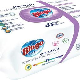 Bingo Clean 5x96 Yaprak Lavanta Kokulu Yüzey Temizlik Havlusu