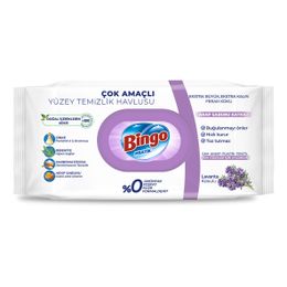 Bingo Clean 96 Yaprak Lavanta Kokulu Yüzey Temizlik Havlusu