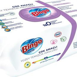 Bingo Clean 9x96 Yaprak Lavanta Kokulu Yüzey Temizlik Havlusu