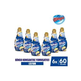 Bingo Lilyum 6x1440 ml Soft Konsantre Çamaşır Yumuşatıcısı