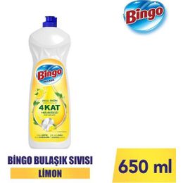 Bingo Limon 650 ml Elde Bulaşık Deterjanı