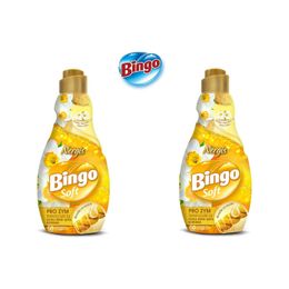 Bingo Nergis 2x1440 ml Konsantre Çamaşır Yumuşatıcısı