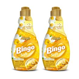 Bingo Nergis 2x1440 ml Konsantre Çamaşır Yumuşatıcısı