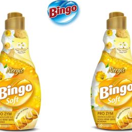 Bingo Nergis 2x1440 ml Konsantre Çamaşır Yumuşatıcısı
