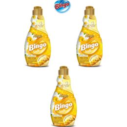 Bingo Nergis 3x1440 ml Konsantre Çamaşır Yumuşatıcısı