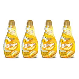 Bingo Nergis 4x1440 ml Konsantre Çamaşır Yumuşatıcısı
