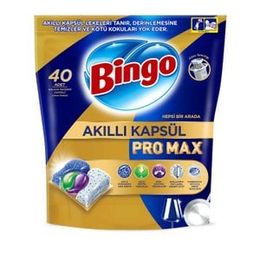 Bingo Pro Max Limon Kokulu Bulaşık Kapsülü 40'lı