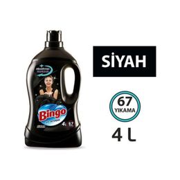 Bingo Siyah Sıvı Bakım 4 lt Çamaşır Deterjanı