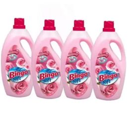 Bingo Soft Gülpembe 4x3 lt Çamaşır Yumuşatıcısı