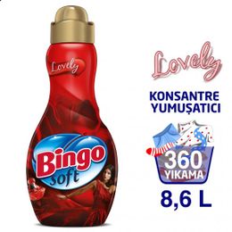 Bingo Soft Konsantre 6x1440 ml Lovely Çamaşır Yumuşatıcı