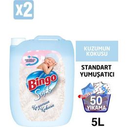 Bingo Soft Kuzumun Kokusu 2x5 lt Çamaşır Yumuşatıcısı