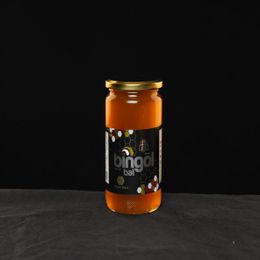 Bingöl Bal Cam Naturel 650 gr Süzme Çiçek Balı