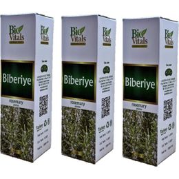 Bio Vitals 3x20 ml Biberiye Yağı