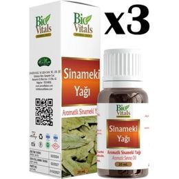 Bio Vitals 3x20 ml Sinameki Yağı