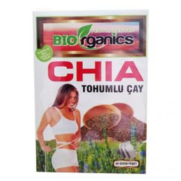 Biorganics 60 gr Chia Tohumlu Çay Chia Form Çayı