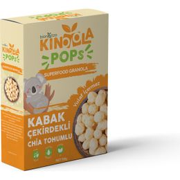 Biorootzo 150 gr Kinoola Pop Kabak Çekirdeği & Chia Tohumlu Kahvaltılık Gevrek
