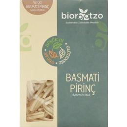 Biorootzo 200 gr Glütensiz Vegan Bronz Kalıp Artizan Basmati Pirinç Caserecce Makarna