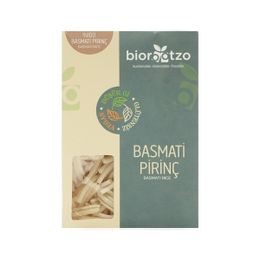 Biorootzo 200 gr Glütensiz Vegan Bronz Kalıp Artizan Basmati Pirinç Caserecce Makarna