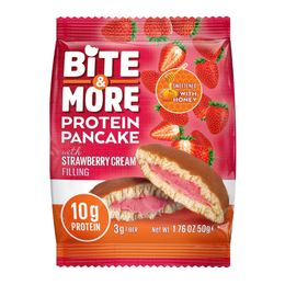 Bite & More 50 gr Protein Pancake Çilek