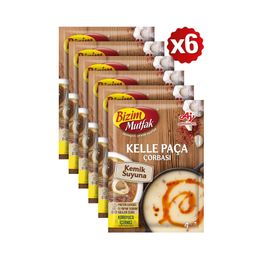 Bizim Mutfak 6x65 gr Kemik Suyuna Kelle Paça Çorbası