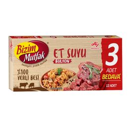 Bizim Mutfak Et Suyu Bulyon 12x120 gr