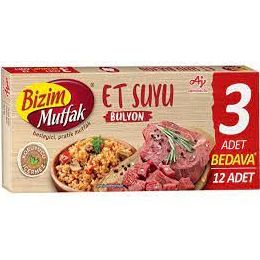 Bizim Mutfak Et Suyu Bulyon 12x120 gr