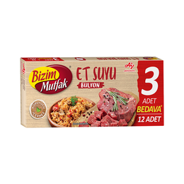 Bizim Mutfak Et Suyu Bulyon 12x120 gr
