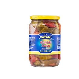 Bizim Vatan 680 gr Karışık Turşu