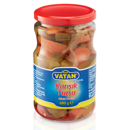 Bizim Vatan 680 gr Karışık Turşu