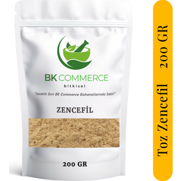 Bk Commerce 200 gr Toz Zencefil