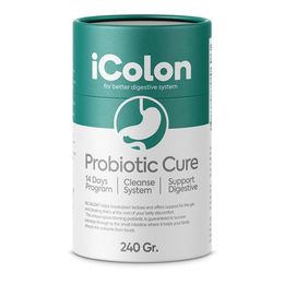 Black Natural Icolon Probiotic Cure Icolon 240 gr Bağırsak İçin Çay