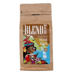 Blend 1601 500 gr Arabica Orta Kavrulmuş Taze Öğütülmüş Yoğun Lezzet Yumuşak İçim Klasik Filtre Kahve