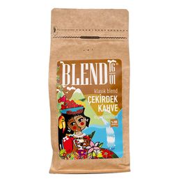 Blend 1601 500 gr Filtre Orta Kavrulmuş Yumuşak İçim Klasik Arabica Espresso Çekirdek Kahve