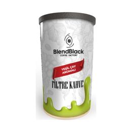 Blendblack 250 gr Teneke Kutu Yeşil Çay Aromalı Filtre Kahve