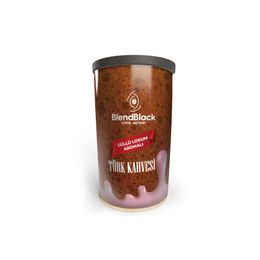 Blendblack Güllü Lokum Aromalı 250 gr Teneke Kutu Türk Kahvesi