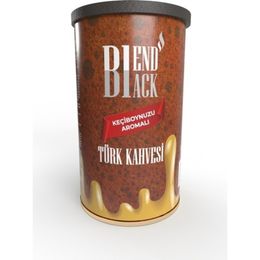 BlendBlack Teneke Kutu 250 gr Keçiboynuzu Aromalı Türk Kahvesi