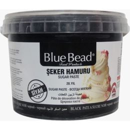 Blue Bead 1 kg Siyah Şeker Hamuru