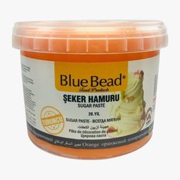 Blue Bead 1 kg Turuncu Şeker Hamuru turuncu