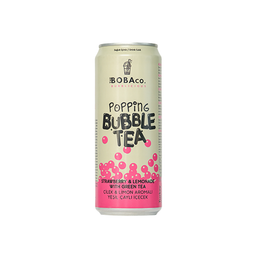 Boba Co 330 ml Çilek Limonata Bubble Tea
