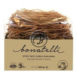 Bonatelli 400 gr Siyez İnce Çubuk Makarna
