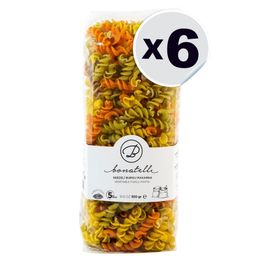 Bonatelli 6x300 gr Sebzeli Burgu Makarna
