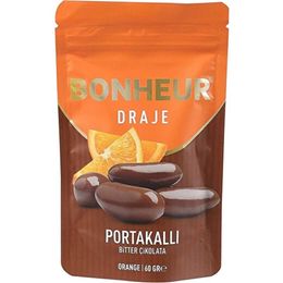 Bonheur 60 gr Bitter Çikolatalı Portakal Draje