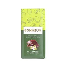 Bonheur 80 gr Antep Fıstıklı Tablet Çikolata