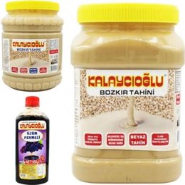Bozkır Tahin Merkezi 1,9 kg Beyaz Tahin + 935 gr Beyaz Tahin + 950 gr Üzüm Pekmezi