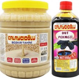 Bozkır Tahin Merkezi 1,9 kg Beyaz Tahin + 950 gr Dut Pekmezi