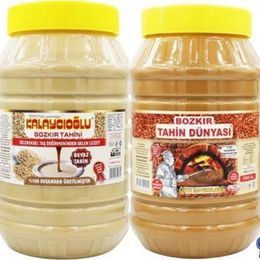 Bozkır Tahin Merkezi 2,9 kg Beyaz Tahin + 2,9 kg Kavrulmuş Kepeksiz Tahin