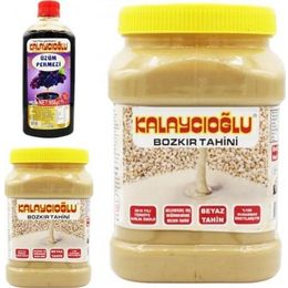 Bozkır Tahin Merkezi 2x935 gr Beyaz Tahin + 950 gr Üzüm Pekmezi