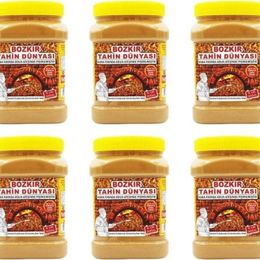 Bozkır Tahin Merkezi 6x935 gr Kavrulmuş Kepeksiz Tahin