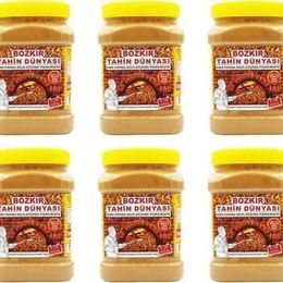 Bozkır Tahin Merkezi 6x935 gr Kavrulmuş Kepeksiz Tahin