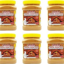 Bozkır Tahin Merkezi 6x935 gr Kavrulmuş Kepeksiz Tahin
